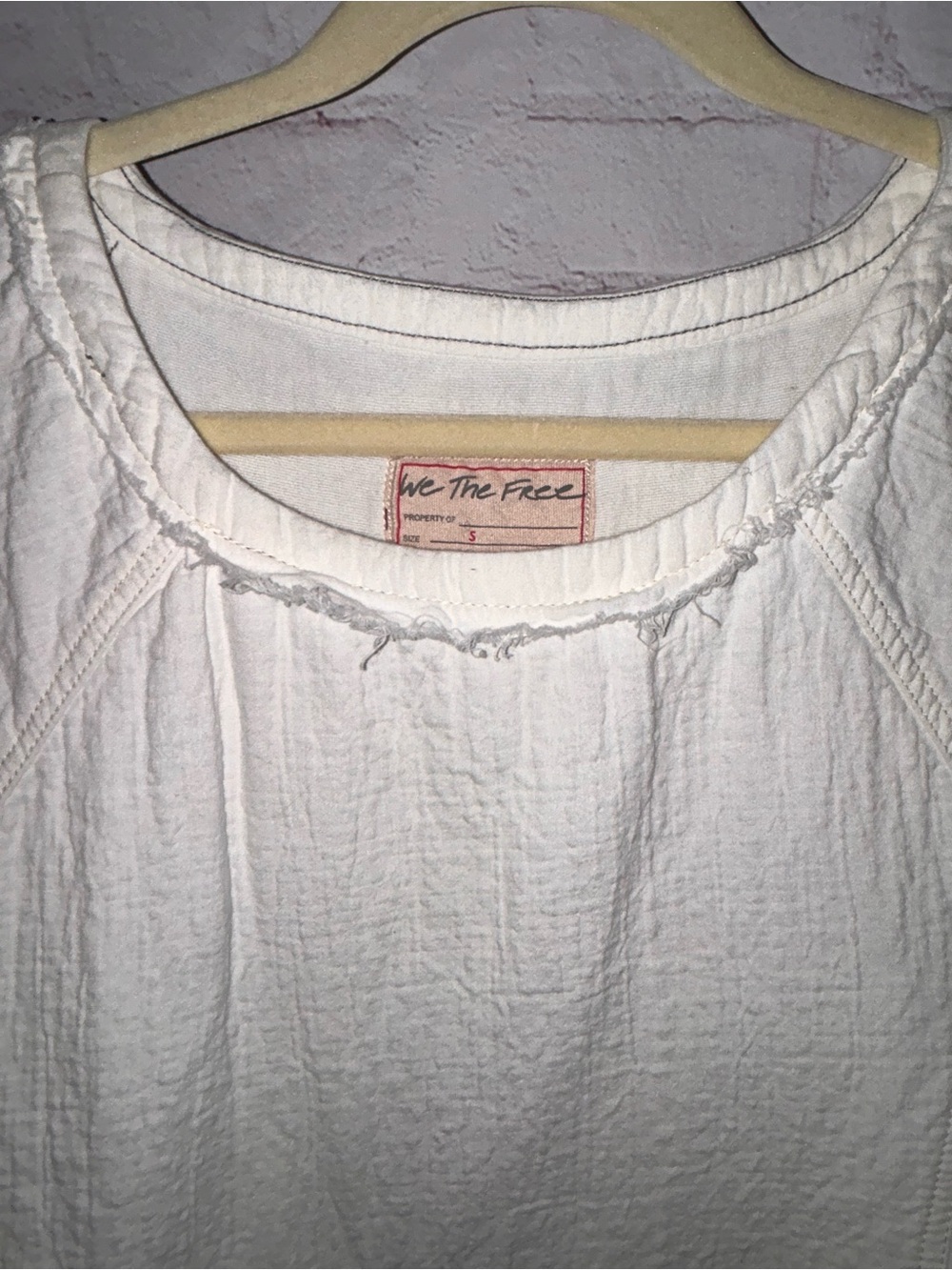 We The Free Free People Sunset City Top women’s size S - Picture 5 of 12